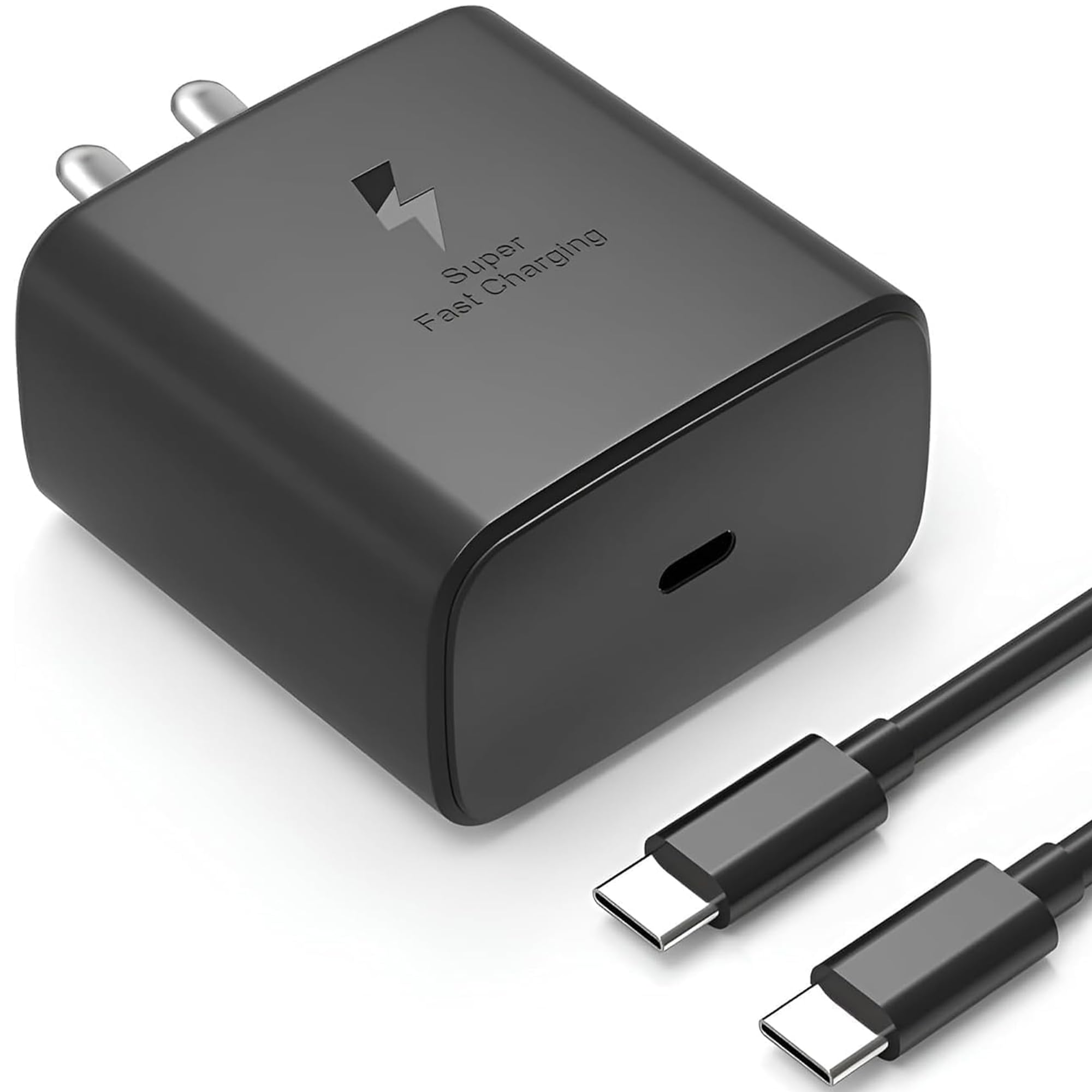 [Original] 45W GaN Type- C Fast Charger Compatible with Samsung Galaxy S25/S24/S23/S22/S21/S20(Ultra/Plus/Fe),A56/A55/A35/M56/M35/M16 (S,M,F,Z,A)...All Series & Other Devices