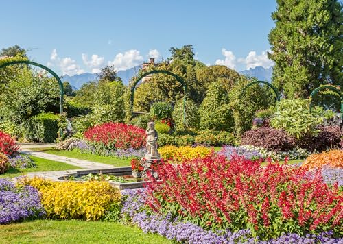Ravensburger - Puzzle 1000 pièces - Parc de la Villa Pallavicino, Italie
