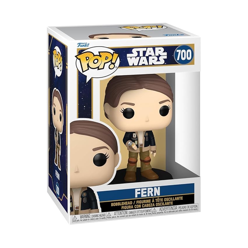 Funko POP! Star Wars: Skeleton Crew - Fern- Figura in vinile da collezione - Giocattoli per bambini e adulti - Fan di Star Wars