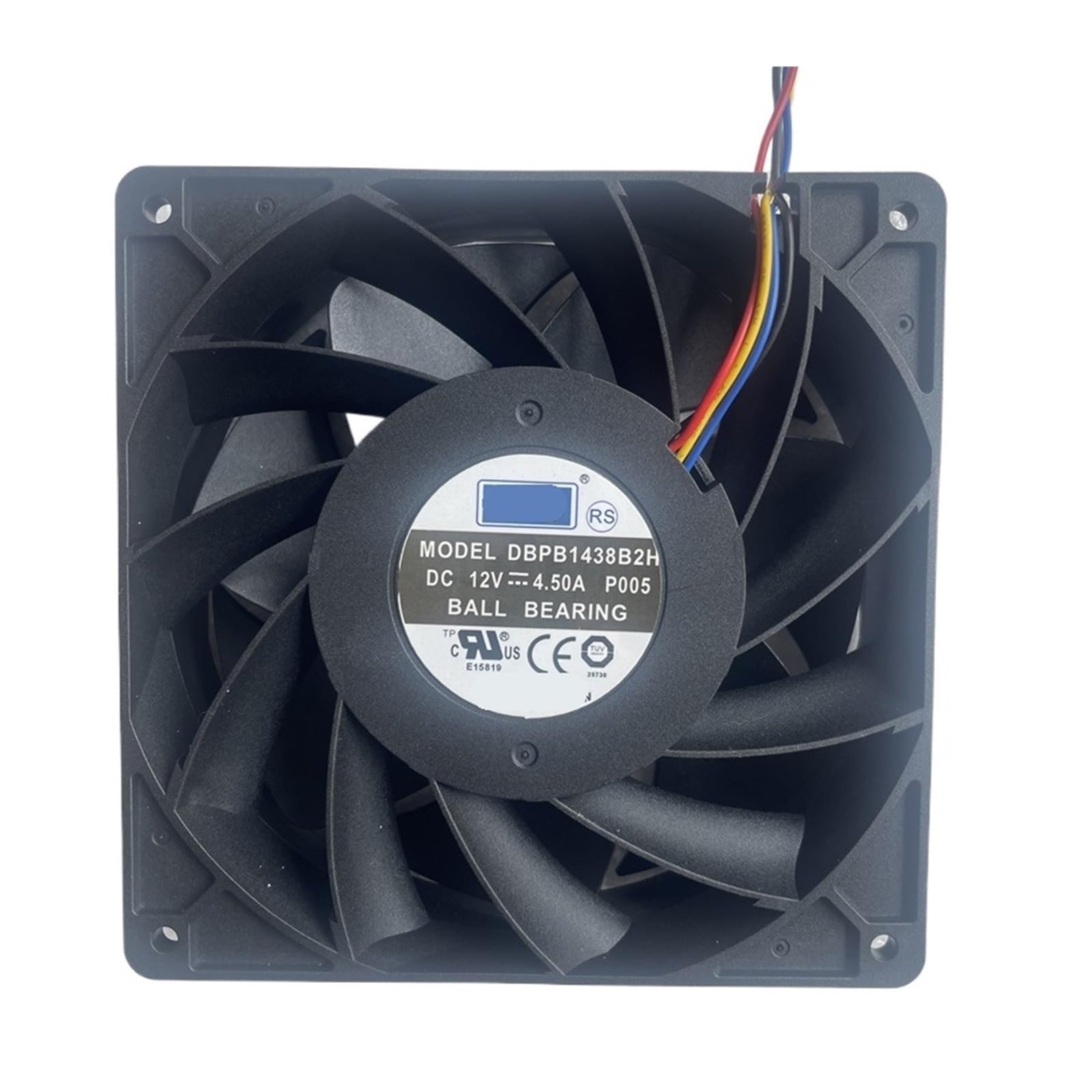 LKPEHTAGN 14038 4-Wire 12v DBPB1438B2H 5200RPM Cooling Fan