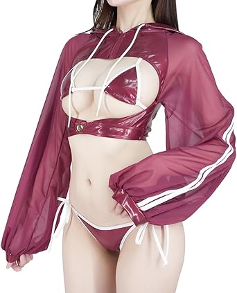 PHARFAITE SGSｘSHEER オープンバストラッシュパーカー PHARFAITE】SGSxSHEER オープンバストラッシュパーカー《単品》