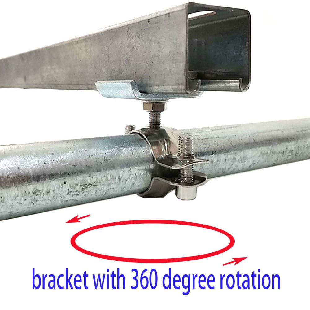 Unistrut Clamps 8-Pack Universal Strut Clamps - 1