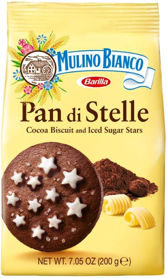 Chocolate Star Cookies Bag