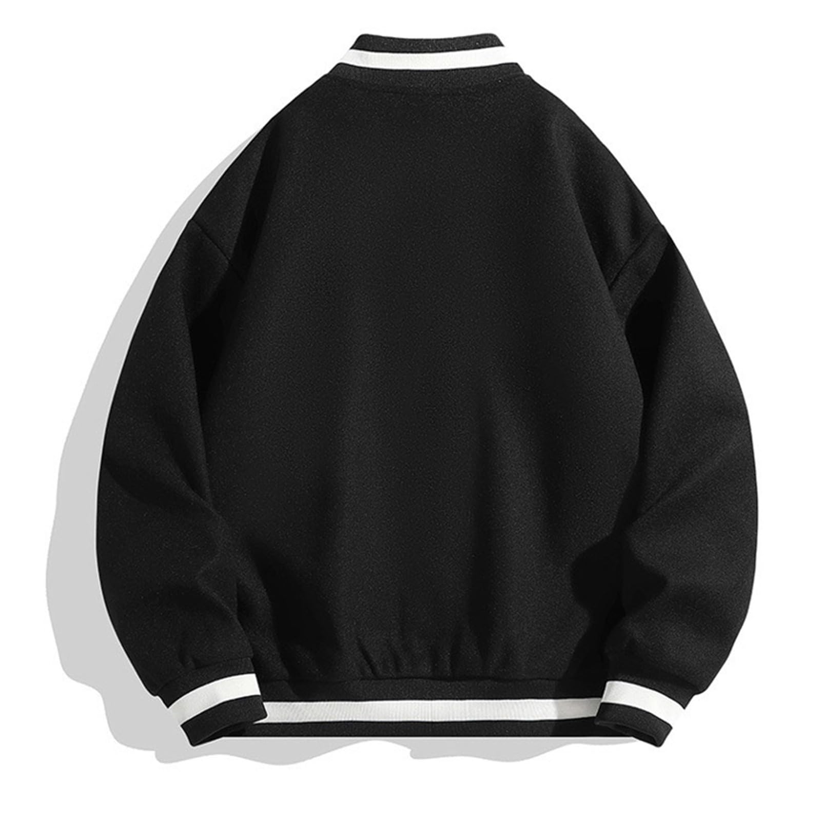 Giacca Primaverile Uomo Elegante, Bomber Primaverile Uomo, Elegante Leggero Running Giubbotto Sportiva Casual Giacca Lunga Senza Cappuccio Giacca Uomo Elegante Giubbotto Cort Comodo Varsity Giubbotto