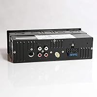 Vista 7 de Pyle Kit de altavoces receptor de unidad marina, estéreo digital LCD integrado con Bluetooth y micrófono con sistema de radio AM FM de 5.25