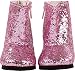 Gotz Pink Glitter Boots for 16.5" Baby Dolls and 18-19.5" Standing Dolls