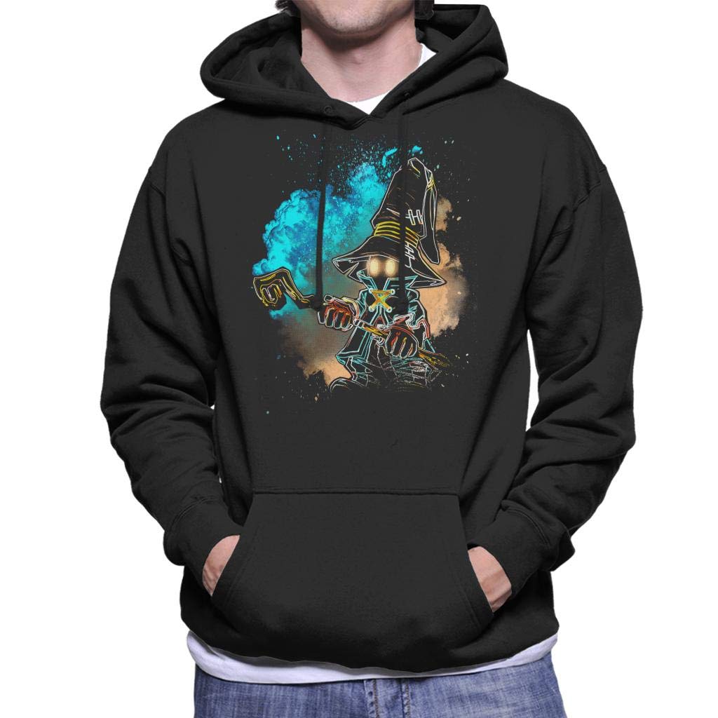 Cloud City 7 Soul of The Black Mage Vivi Final Fantasy IX Men's Hooded Sweatshirt