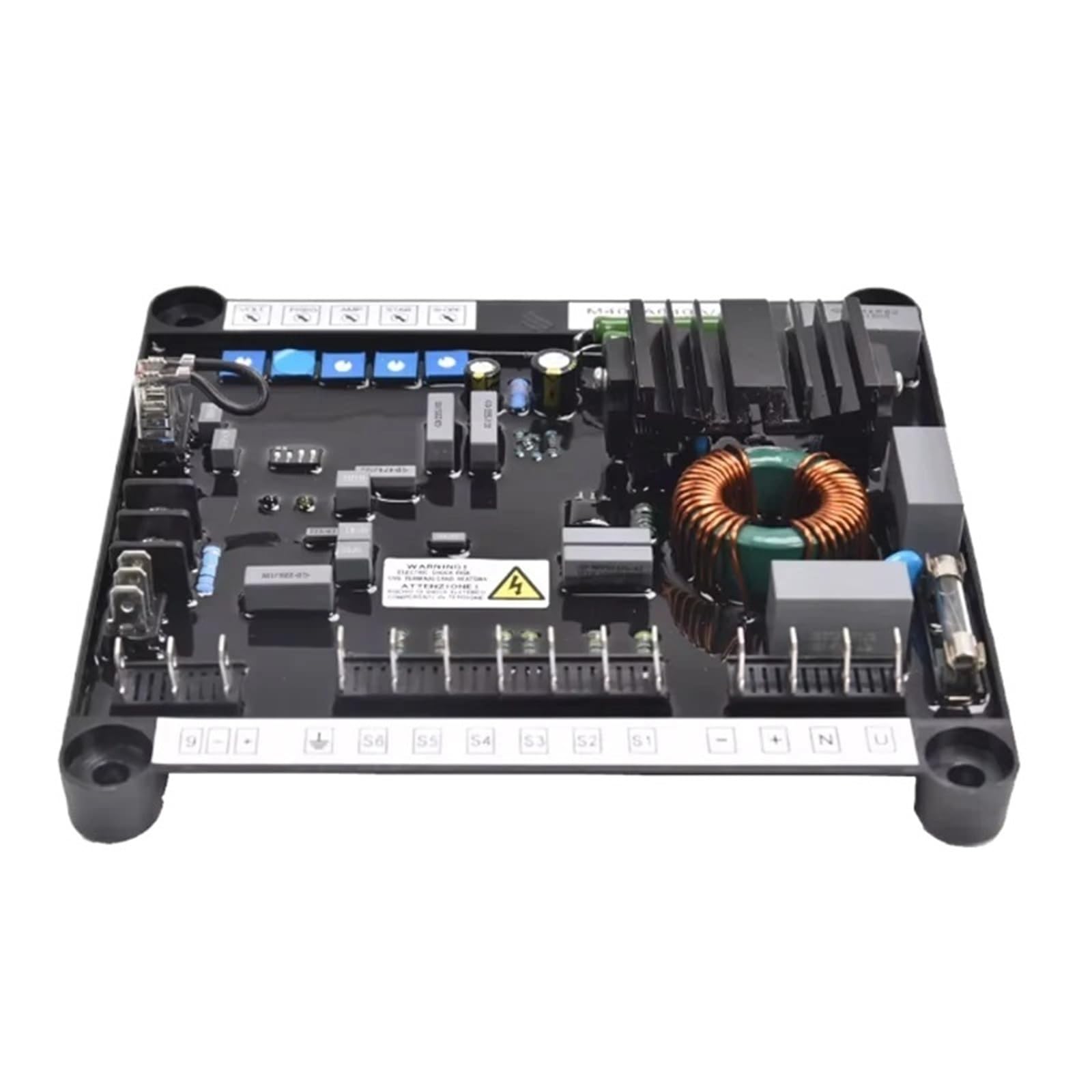 CBRBLCIUL 1pcs M40FA640A Generator AVR Automatic Voltage Regulator Stabilizer Three Phase Synchronous Alternator Parts