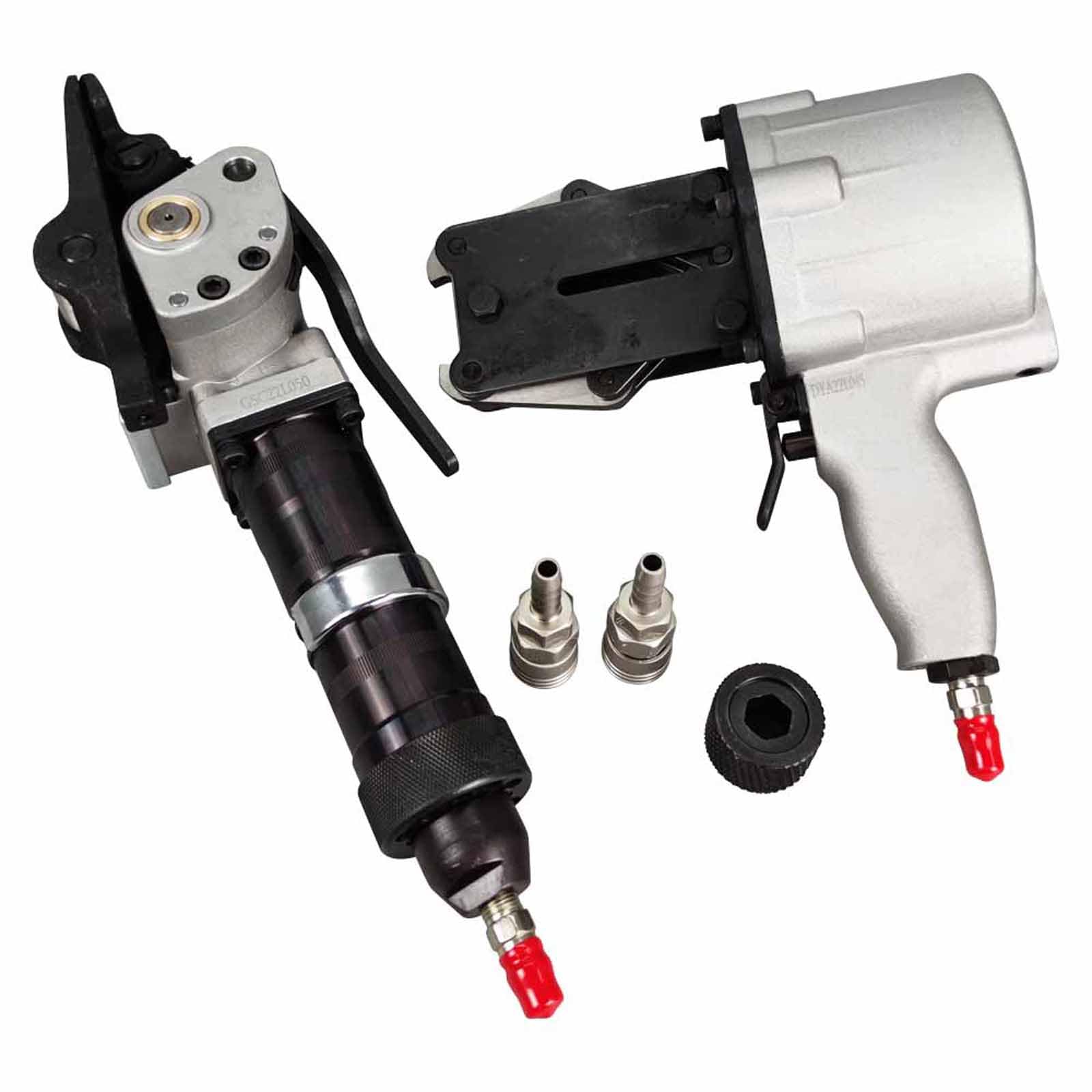 HQHAOTWU Pneumatic Steel Strapping Tools Metal Banding Machine Pneumatic Strapping Tool Set Portable Pneumatic Packaging Machine