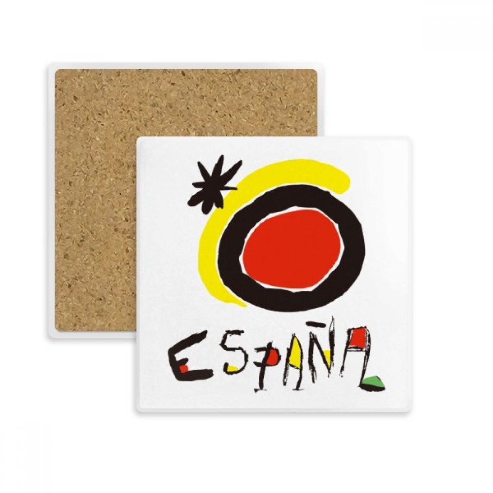 Coaster Tasse Porte Absorbent en Pierre : Le Cadeau Idéal Multicolor