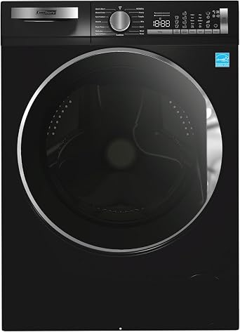 ConServ 2.2 cu.ft. 120V Sani Washer 1400 RPM With 15 Built-In Cycles LED Display Matte Black
