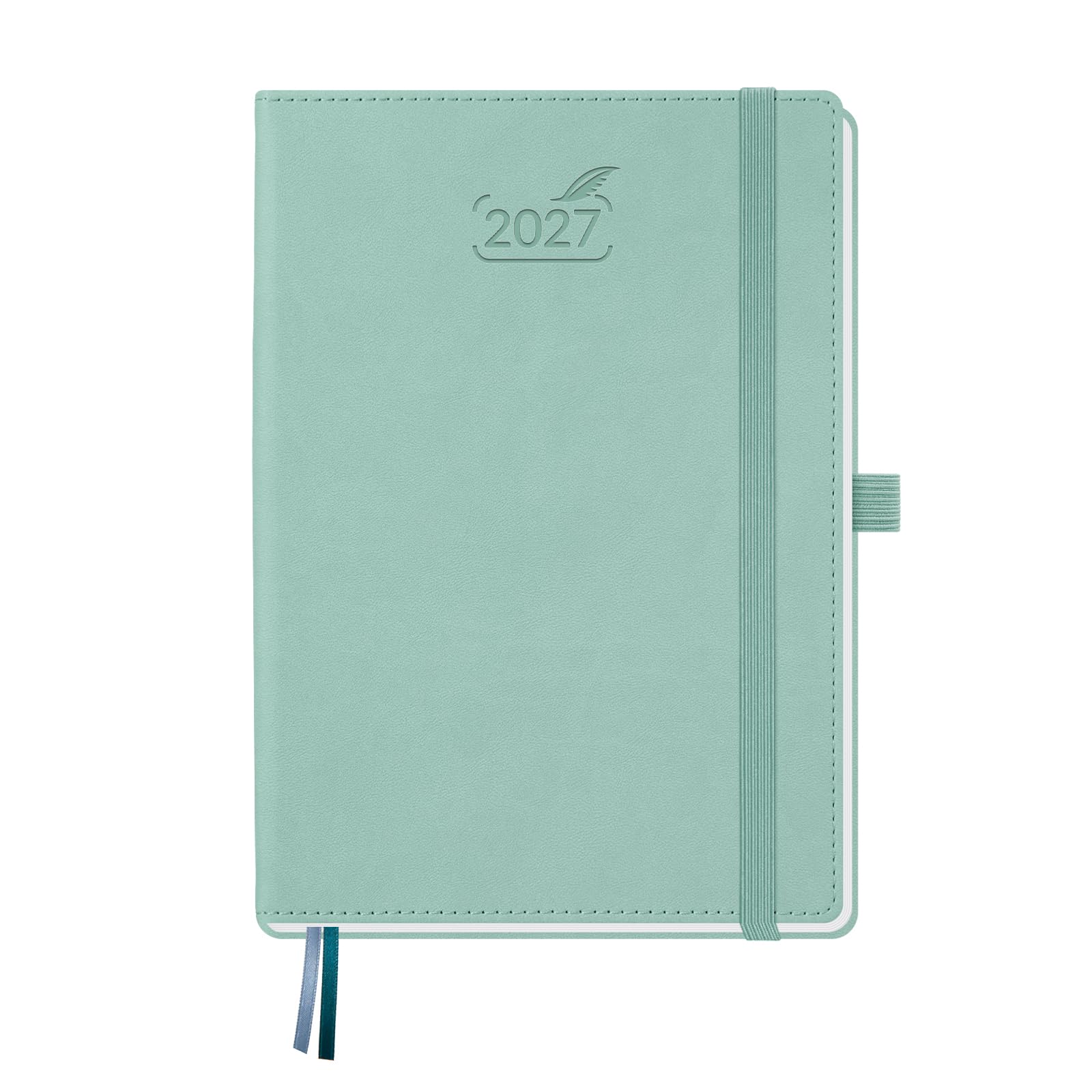 BEZEND 2027 Diary A5 Week to View with Vertical Timeslots Hardback — image 1