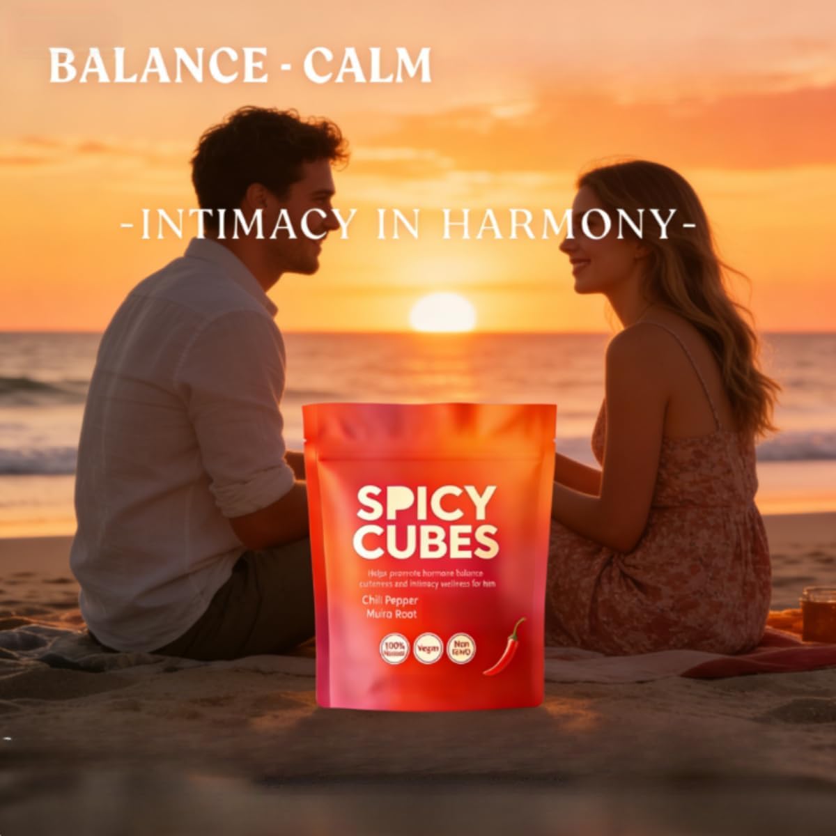 Spicy Cubes - Promote emotional relaxation, soothe body and mind, enhance intimacy, energy and vitality