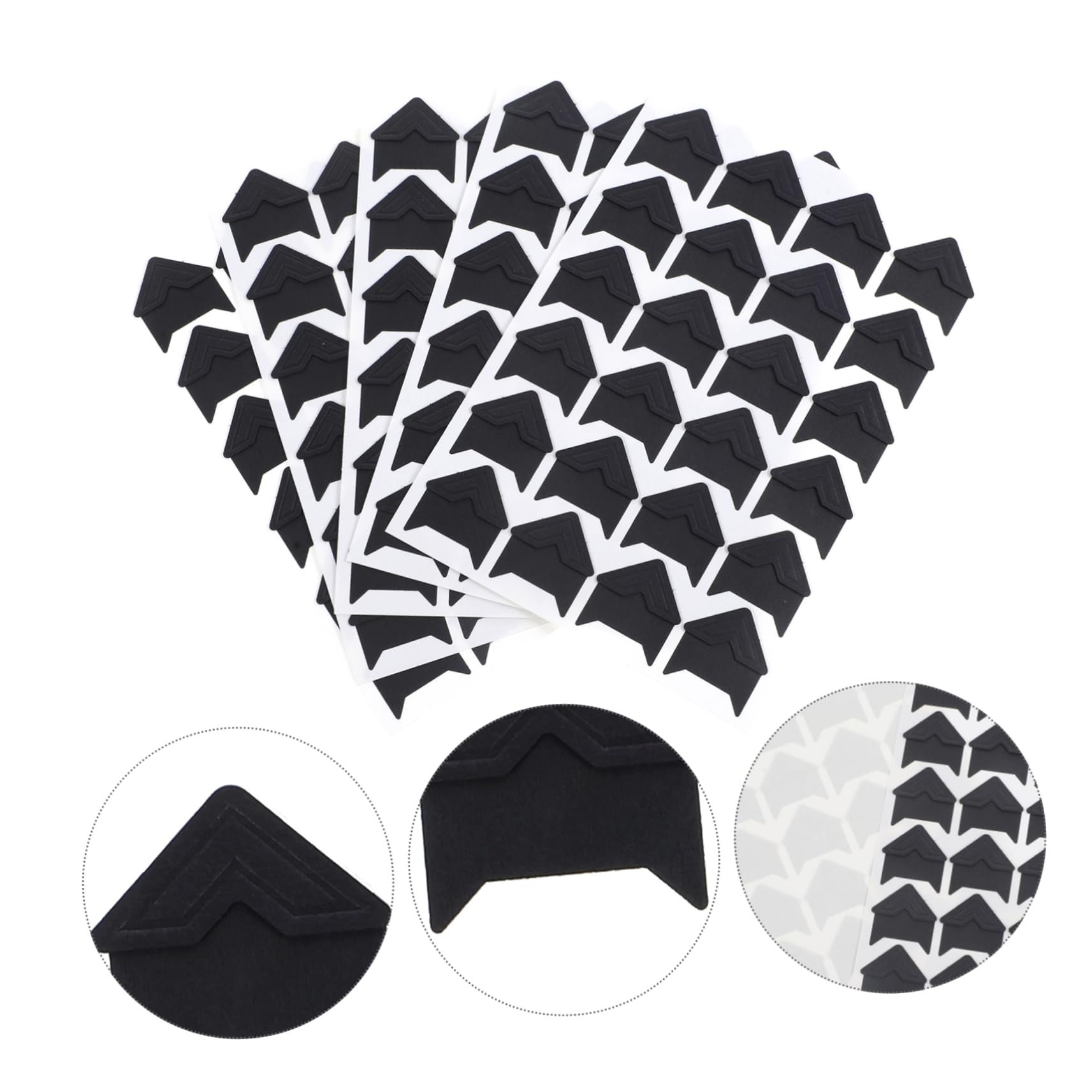 CORHAD Photo Corners Self Adhesive Photo Stickers for Scrapbooking Journals and Albums Corner Protectors for DIY Projects and Memory Preservation