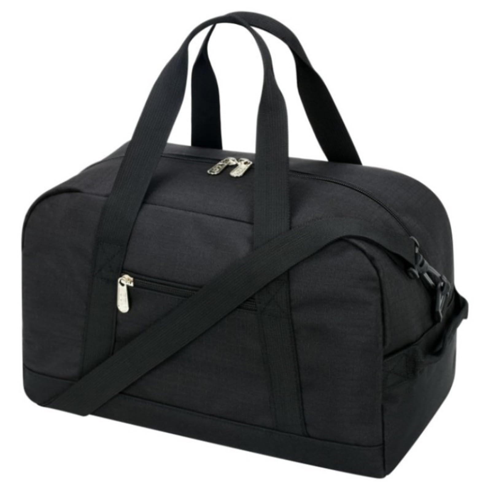 14 inch Small Gym Bag, Mini Duffel Bag for Women & Men, Carry On Lightweight for Travel Sport (A)