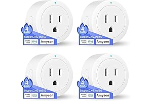 Amysen Smart Plugs - Control Your Home from Anywhere