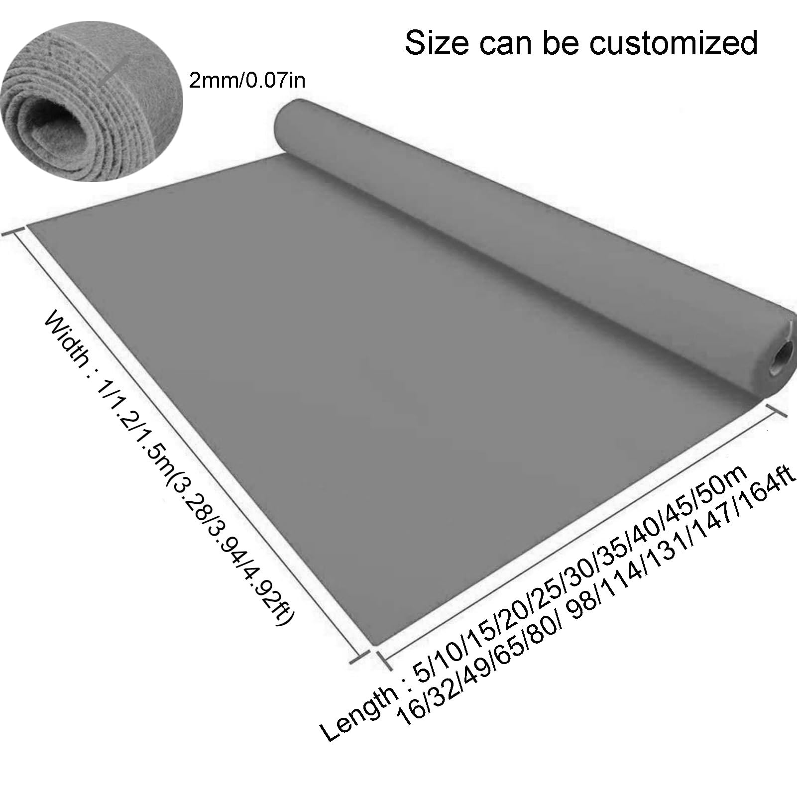 Tappeto Runner Matrimonio 1.2x10m Giallo - Per Cerimonie, Feste E Eventi Speciali