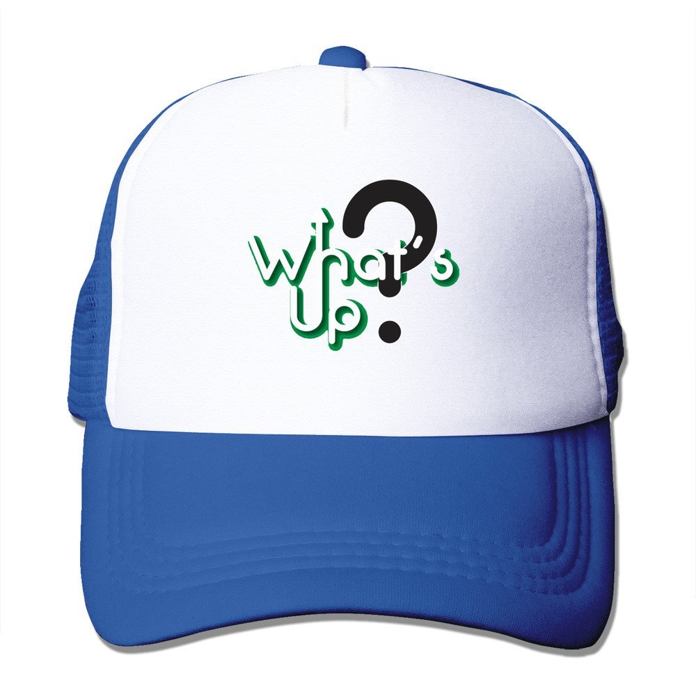 Unisex Adjustable What's Up Snapback Cap Trucker Hat Unisex