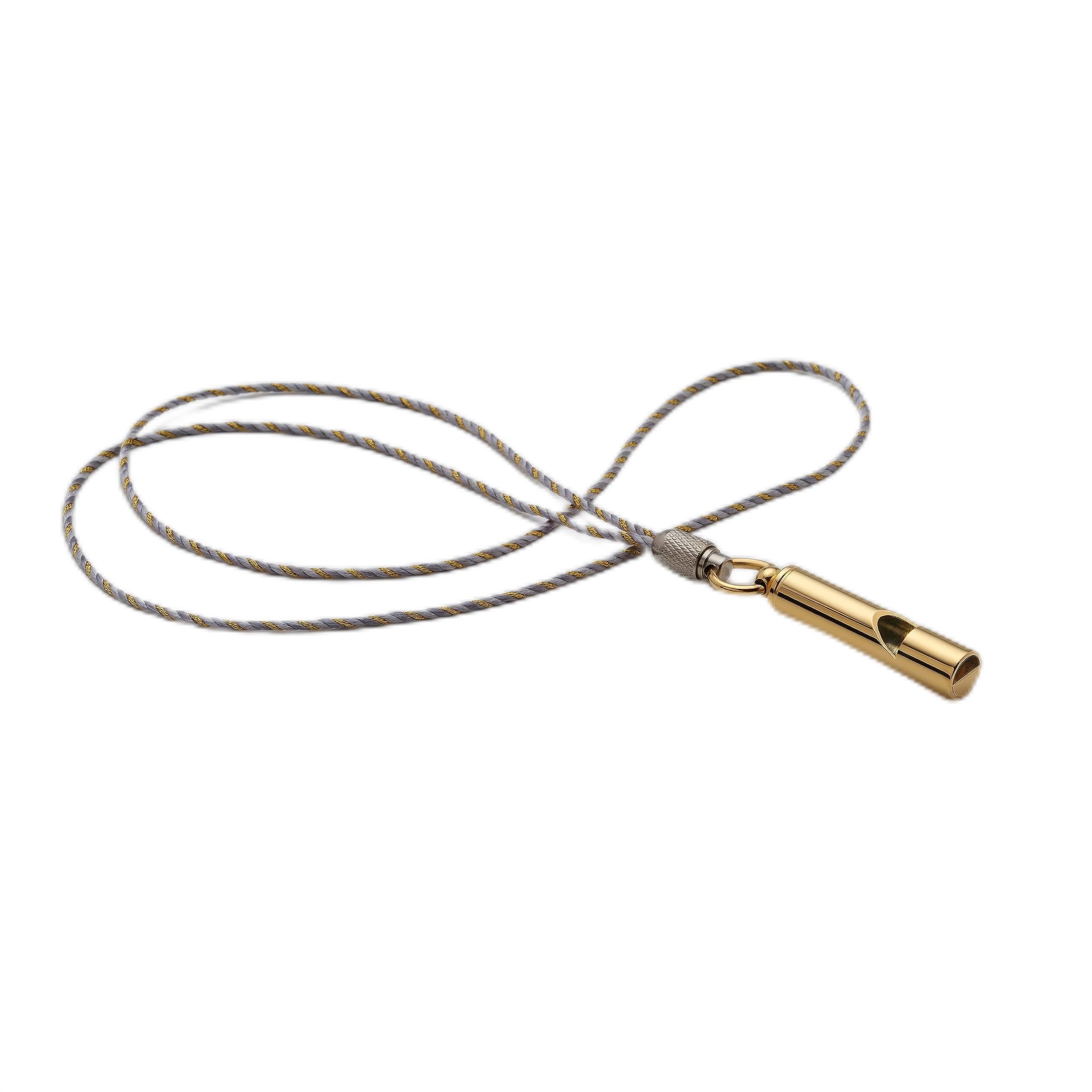 Khanjan 22k Gold Plated Emergency Loudest Whistle with Designer Complimentary Lanyard - Perfect for Hanging Around Your Neck or Attaching to Your Key-Chain (B0CD4HJ4JZ) Amazon Price History, Amazon Price Tracker