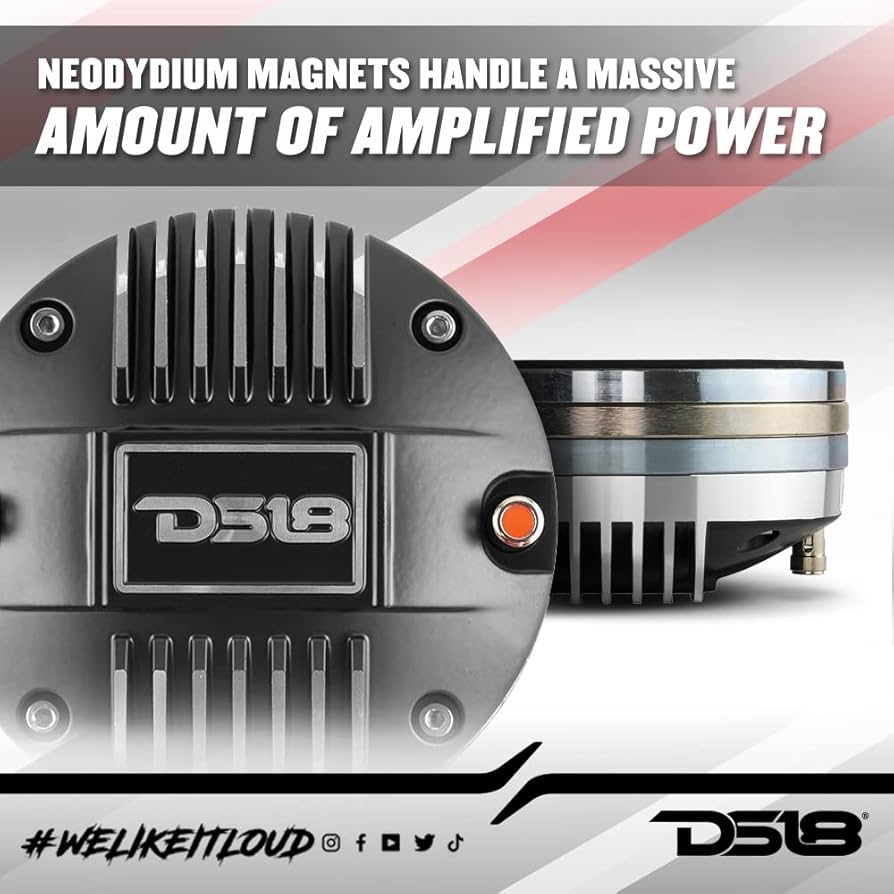 Amazon.com: DS18- PRO-DRN2 3” VC Compression Driver with Neo