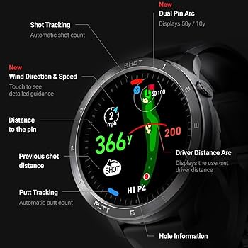 Amazon.com: Voice Caddie T11 PRO GPS Golf Watch AMOLED