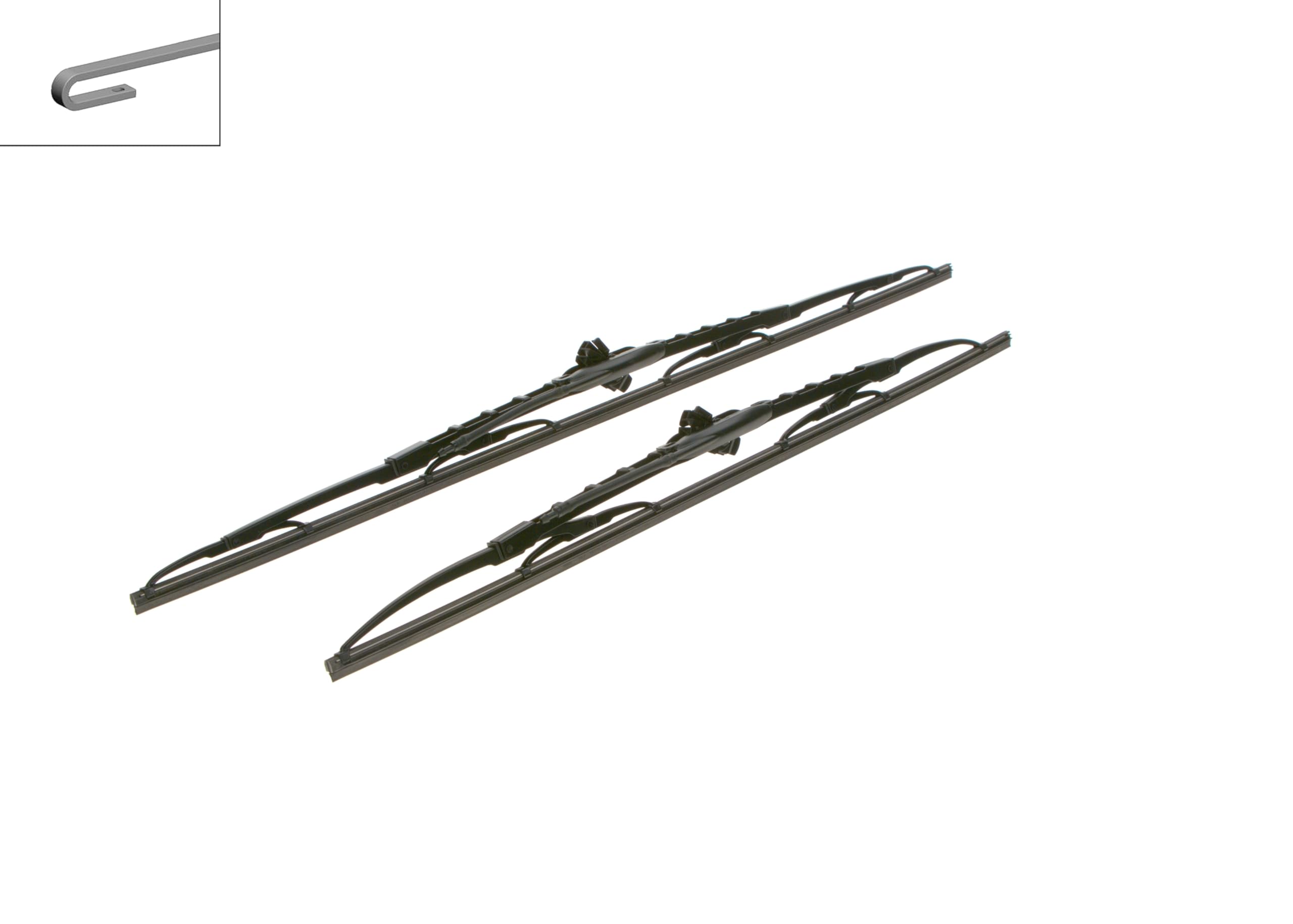 Bosch 3 397 001 725 zestaw piór wycieraczek, 650 x 550 mm, 650/550 mm