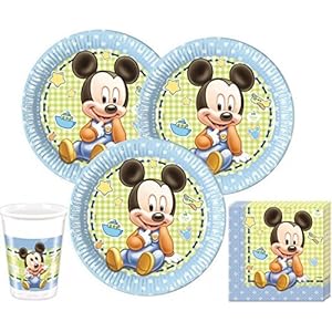Disney Baby Micky Party Decoratieset voor 16 personen
