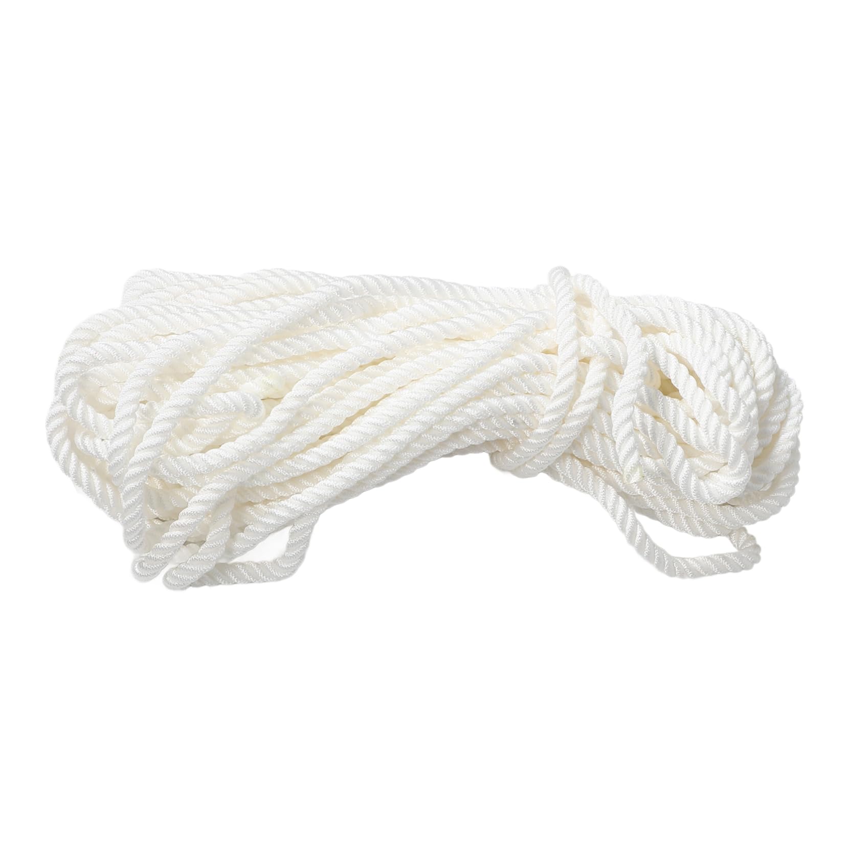 KOMBIUDA 1rolle Roll Weiße Nylon Marineleine Robuste Nylon Festmacherleine Für Boots Und Yachtanlegestellen Sicheres Ankern Und Vielseitige Marineanwendungen