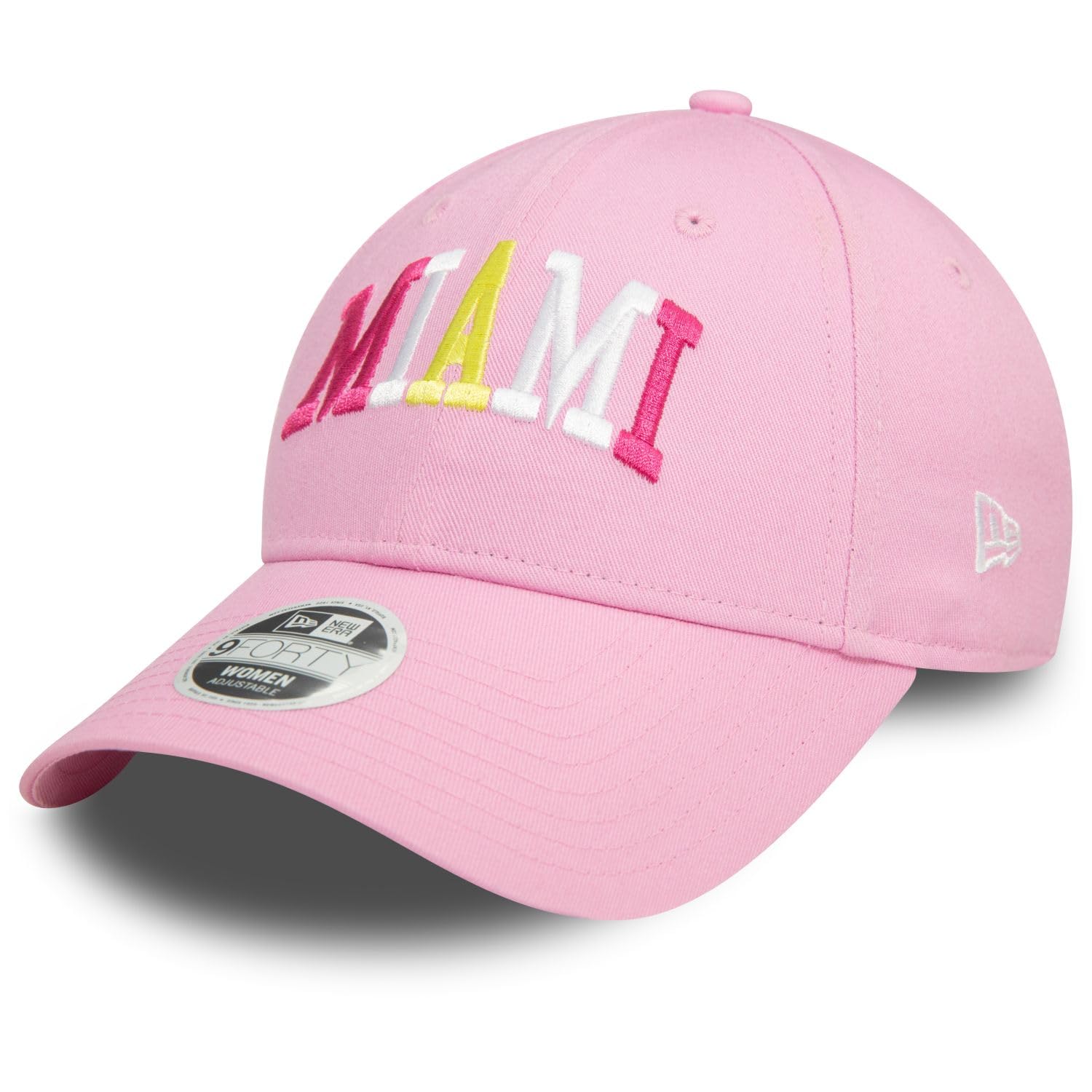New Era Women's Pastel Pink 9Forty Miami Baseball Cap Hat