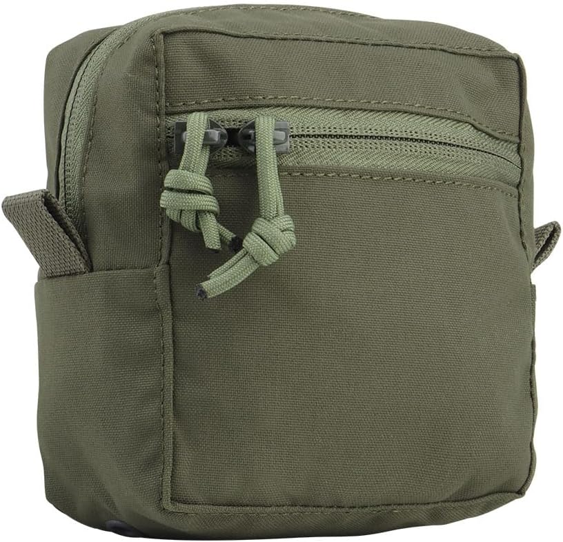 Molle Small GP Pouch, Tactical EDC Utility Storage Pouch Zipper Vest Chest Rig Huting Belt Bag