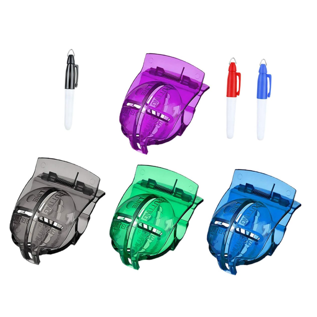 UPKOCH Marcador De Golf Transatlántico Herramienta Poniendo Marcador De Pelota De Golf Poner Marcador De Bola De Alineación Dispositivo De El Plastico Color Aleatorio