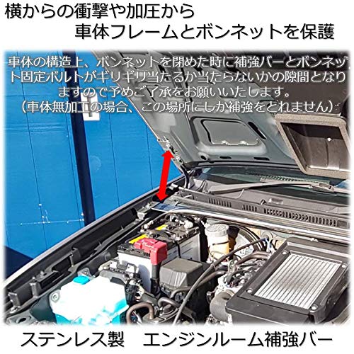 Amazon | JB23 ジムニー（9～10型専用） ステンレス製 エンジンルーム