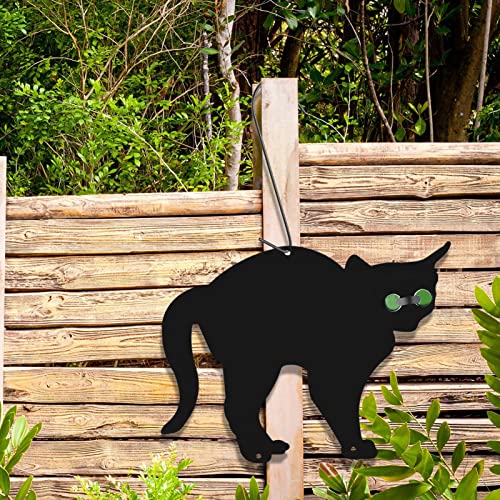 Ejoyous Cat Scarers for Gardens 3Pcs Black Metal Cat Scarers that Really Work - Image 4
