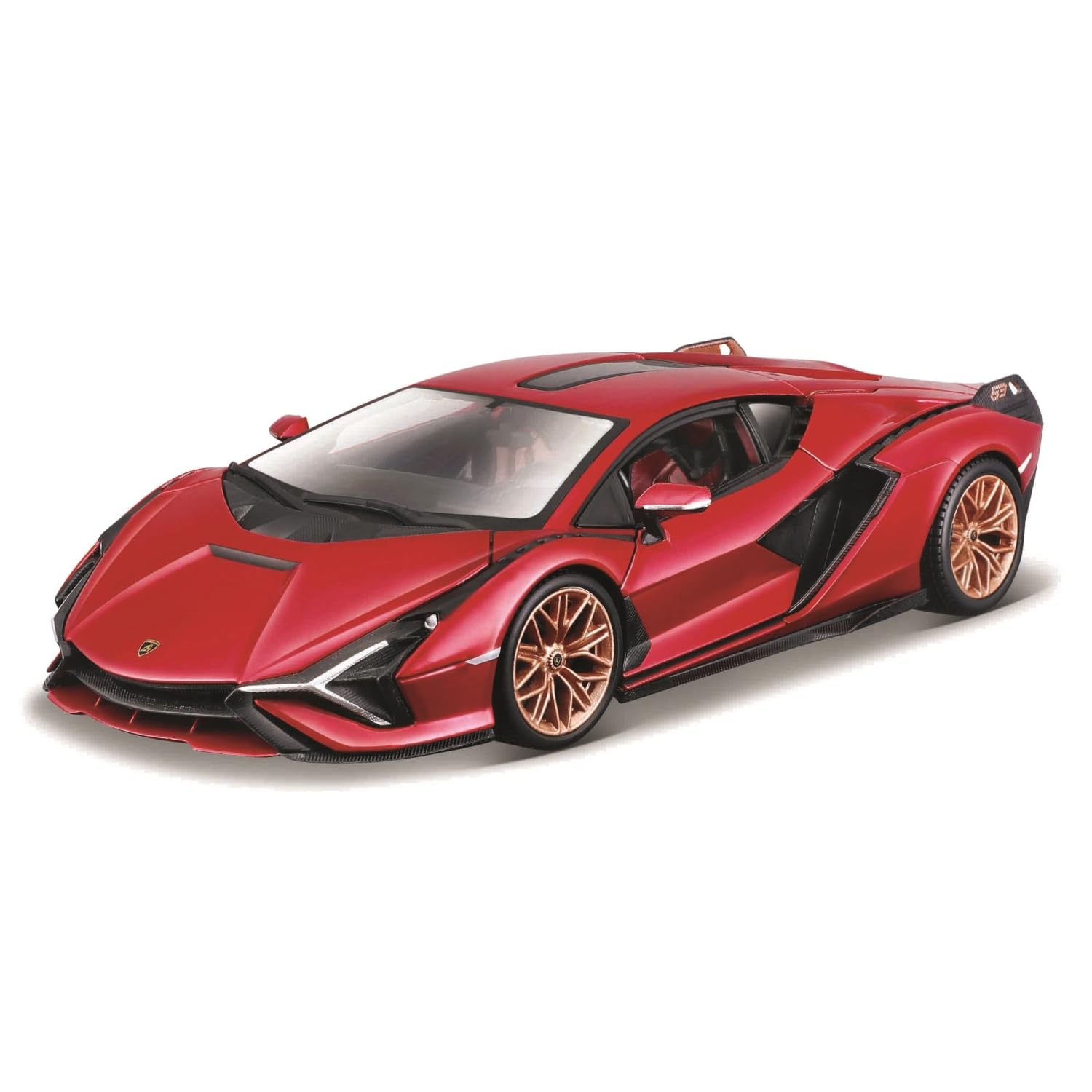 Bburago LAMBORGHINI SIAN FKP 37 Super Car – 1:24 Scale – Incredibly Detailed Die-Cast Replica Collectible Model Vehicle