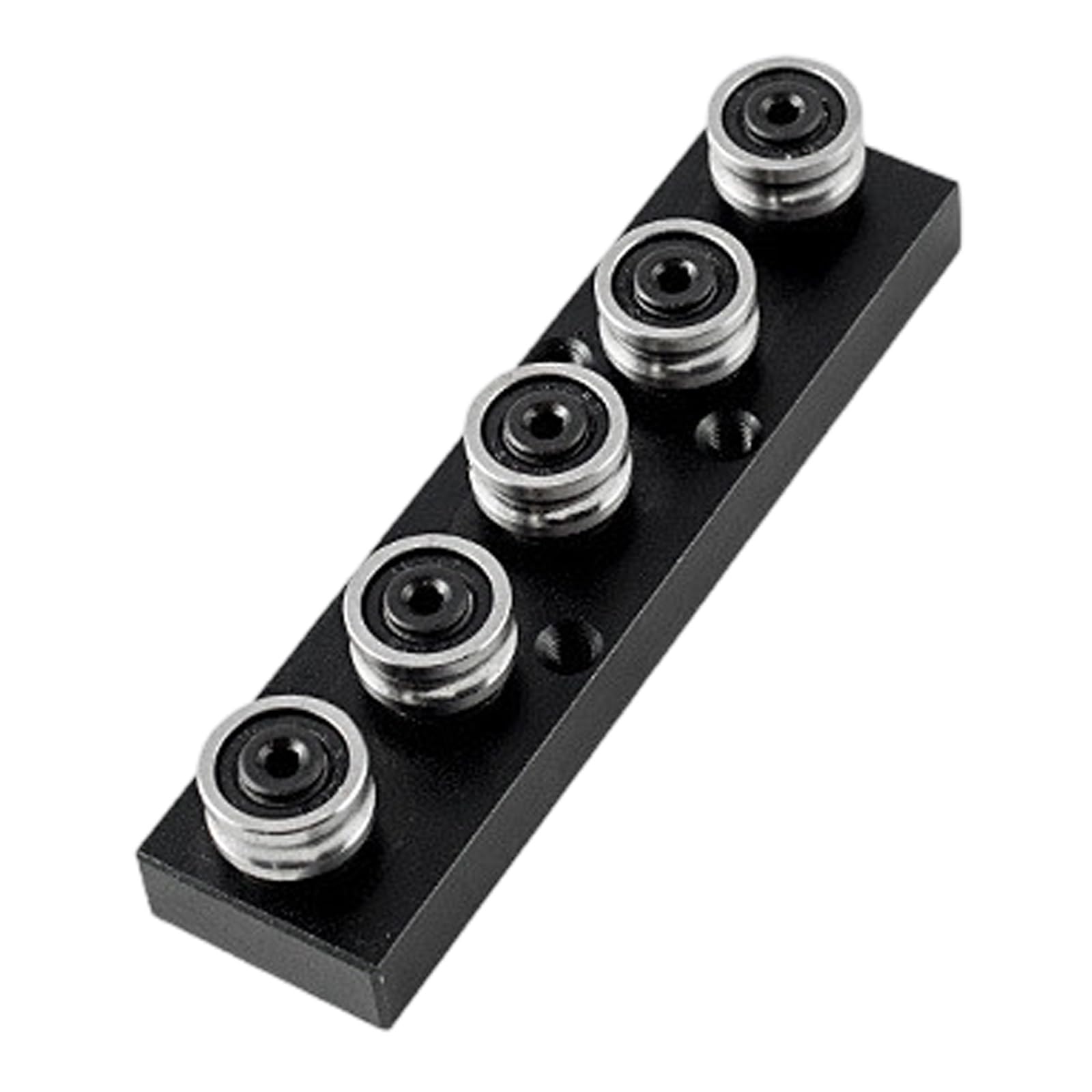 Piceioep G Aluminum Roller Uide Slide Block Uide Slider 3 Wheel / 4 Wheel / 5 Woodworkin Machinery Aluminum Steel Track