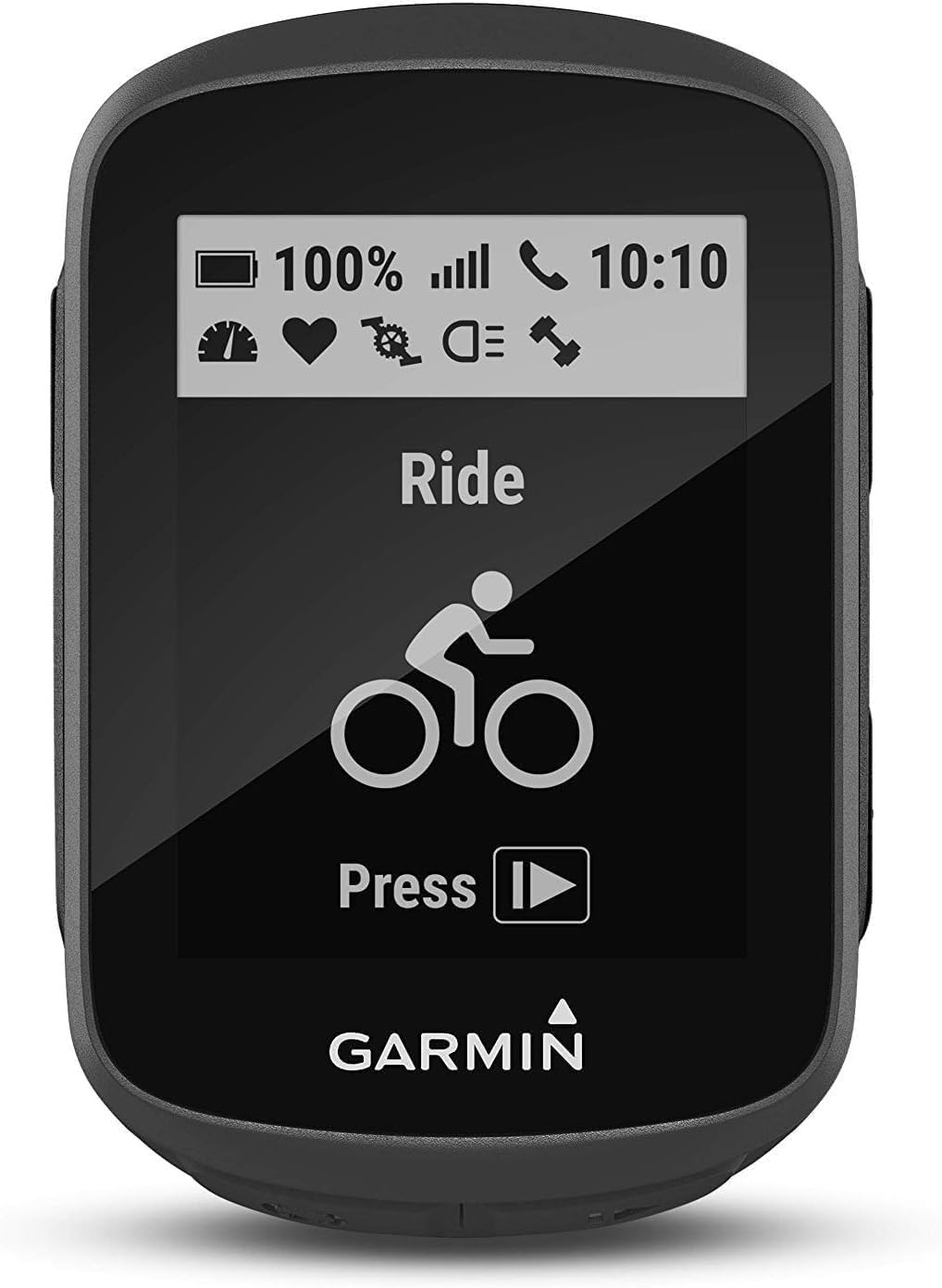 Garmin Edge 130 Plus - GPS Bike computer Smart, Allenamenti e metriche avanzate e funzione ClimbPro, nero (Ricondizionato)