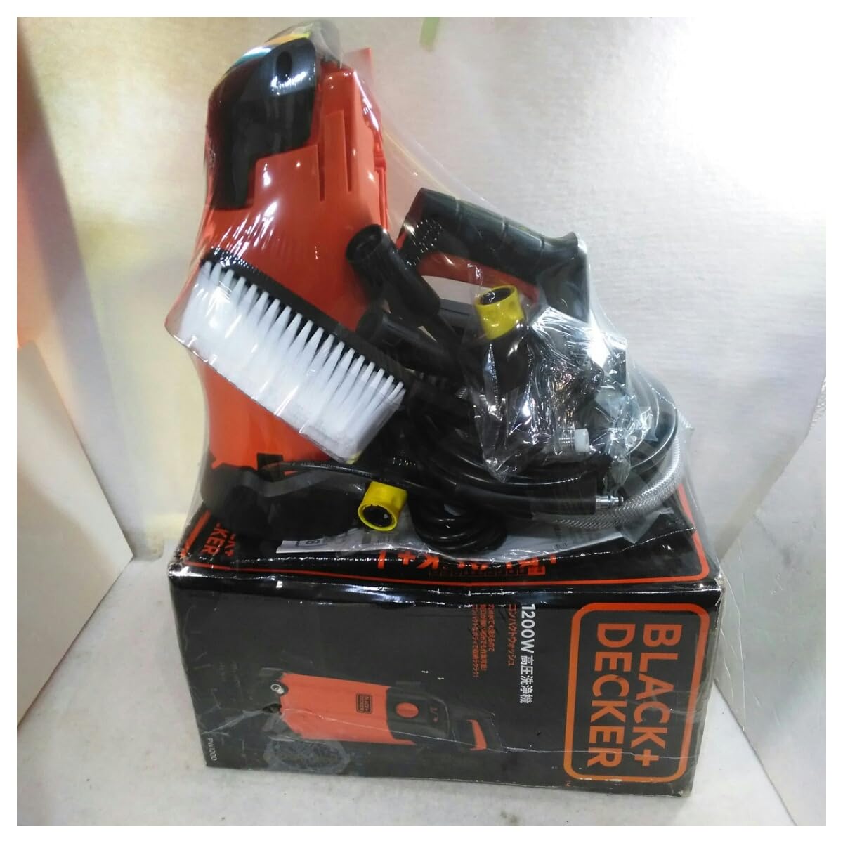 Amazon.co.jp: BLACK+DECKER 高圧洗浄機 PW1200 - : DIY・工具・ガーデン