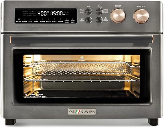 VAL CUCINA Infrared Heating Air Fryer Toaster Oven, Extra Large