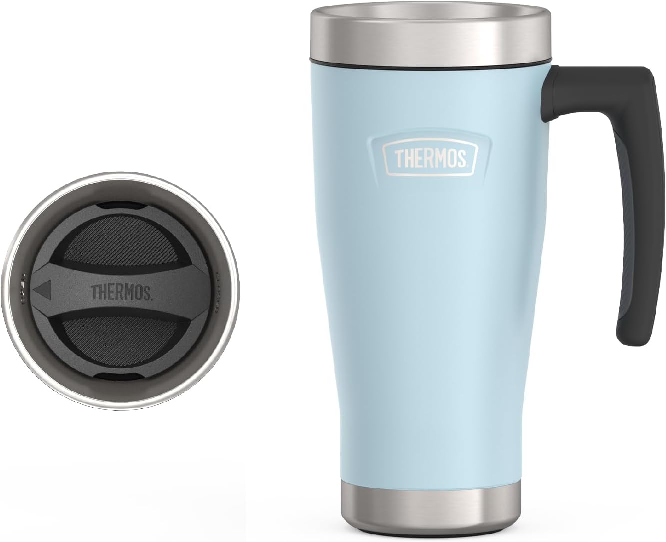 THERMOS ICON SERIES, Stainless Steel Mug, Glacier, 16 oz