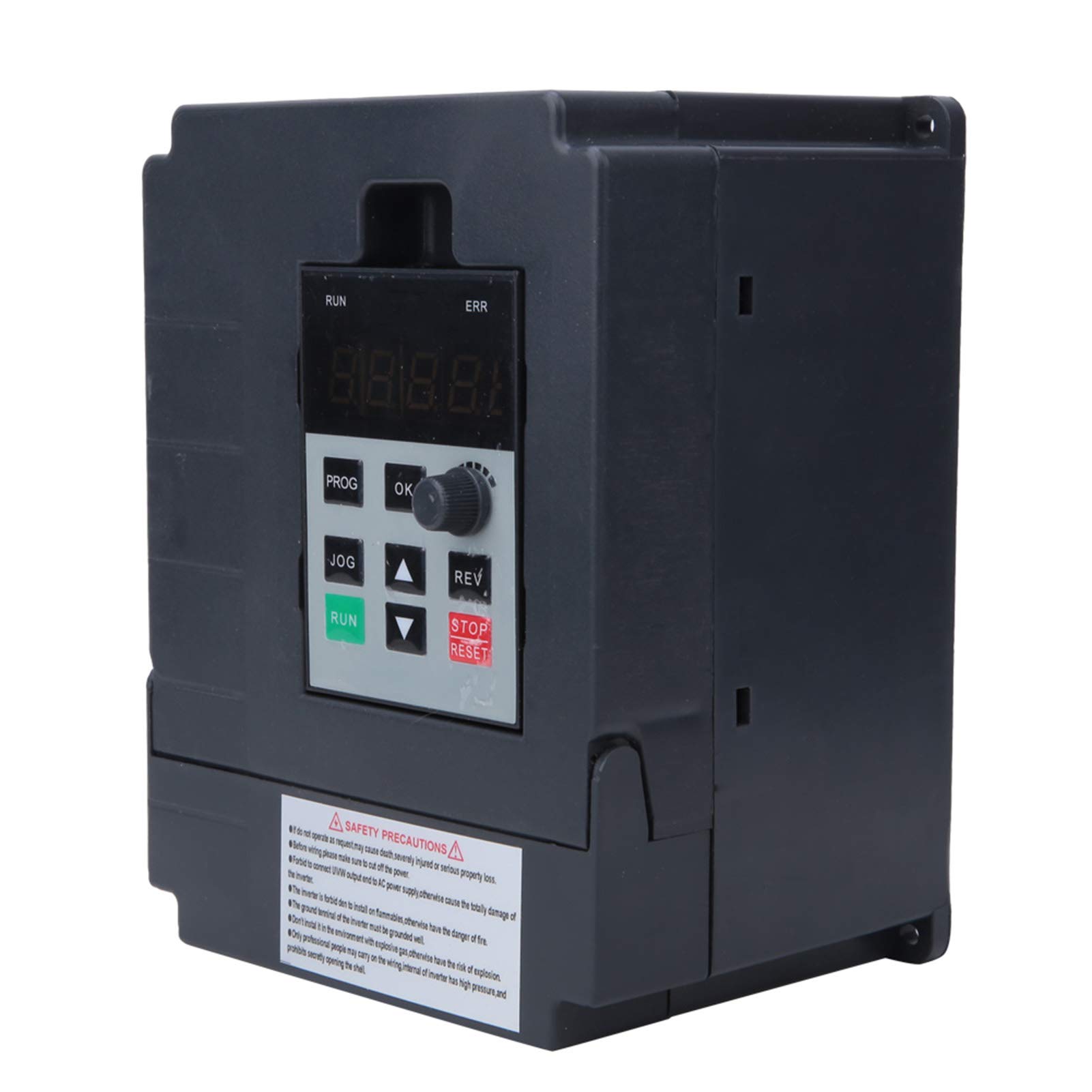 Vikye Frequenzumrichter (DJD) JH-S2-2T Frequenzumrichter Universal Mini Einphasen 220V Eingang Dreiphasen 220V Ausgang Frequenzumrichter VFD CNC-Umrichter(1.5KW)