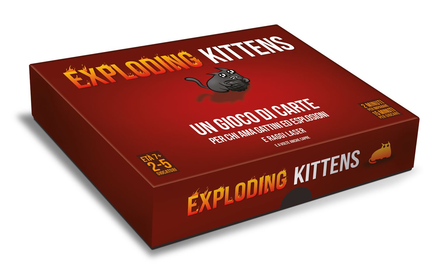 Asmodee Unstable Unicorns Gioco Da Tavolo Edizione In Italiano (8567 Italia) & Exploding Kittens, Gioco Di Carte, Edizione In Italiano, 8540