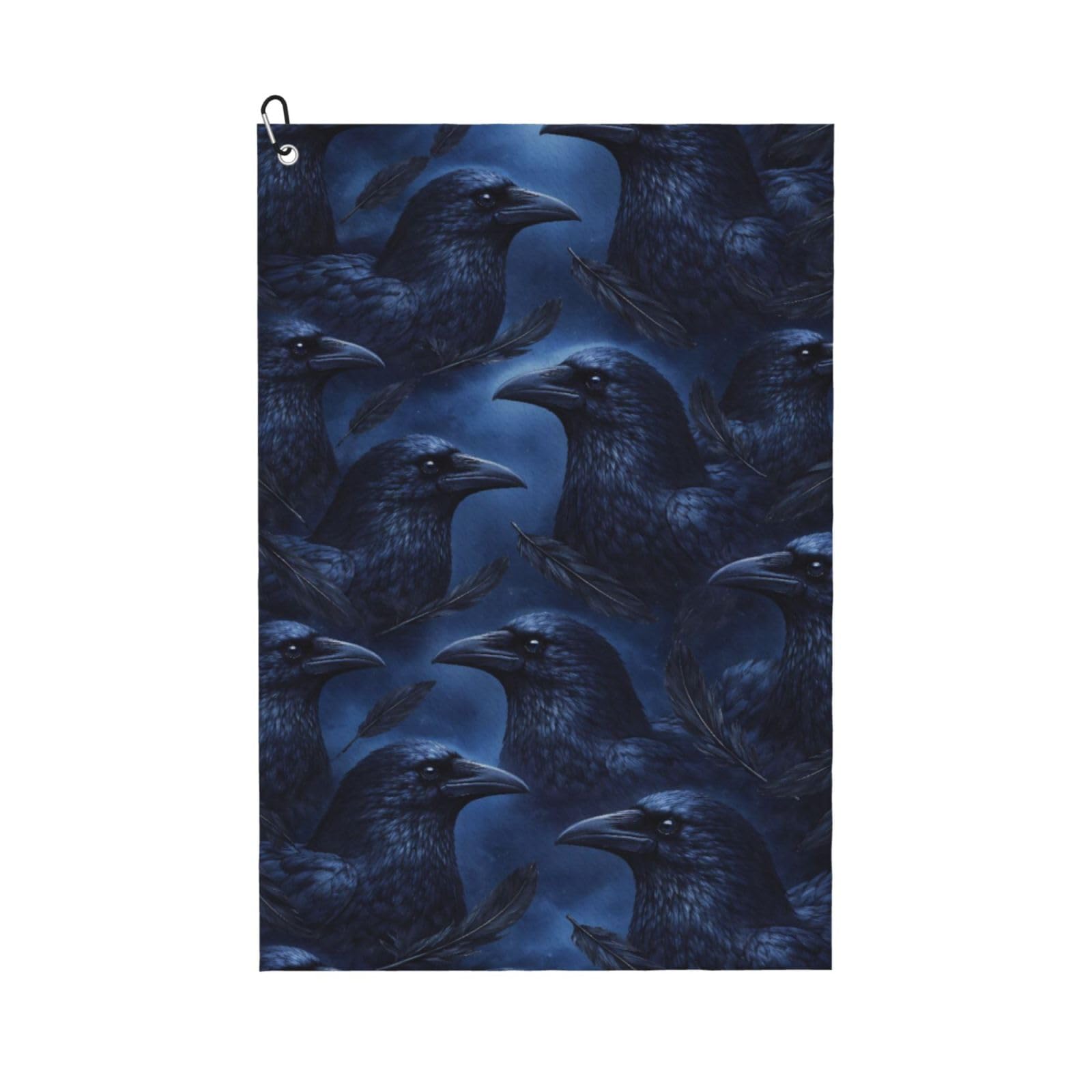 BSDFGSDD Black Crow Raven Bird Art Golf Towel 24 x 16 inches
