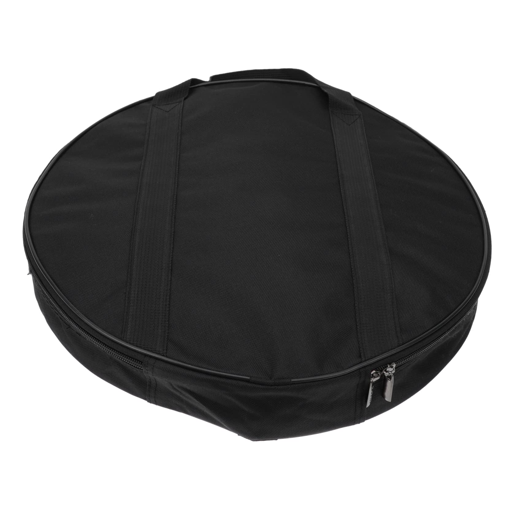 Yardwe Cymbal Drum Carrying Case Portable Gong Bag Padded Crossbody Bag for Snare Drum Mini Gong Storage