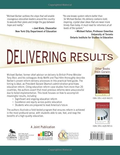 Deliverology 101: a Field Guide For Educational