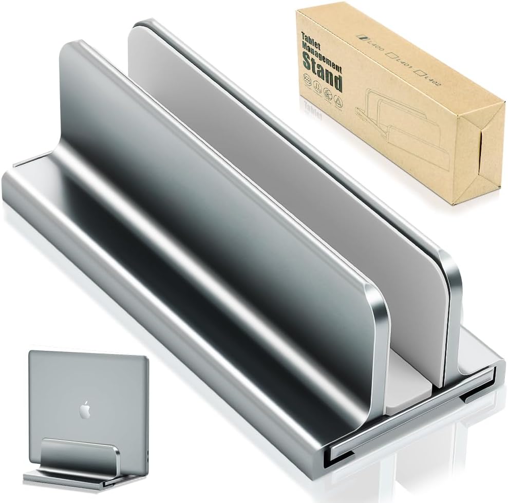 Suporte Vertical para Notebook e Laptop de Mesa Dock