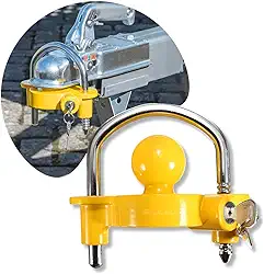 Antifurto Tranca Cadeado Universal Reboque Carretinha