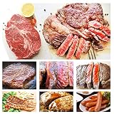 しゃぶまる BBQにピッタリ・ステーキ＆焼肉！ 3種から選べる メガ盛り肉のBBQ福袋 (Bセット)