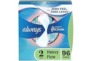 Always Infinity Flexfoam Pads for Comfort and Protection