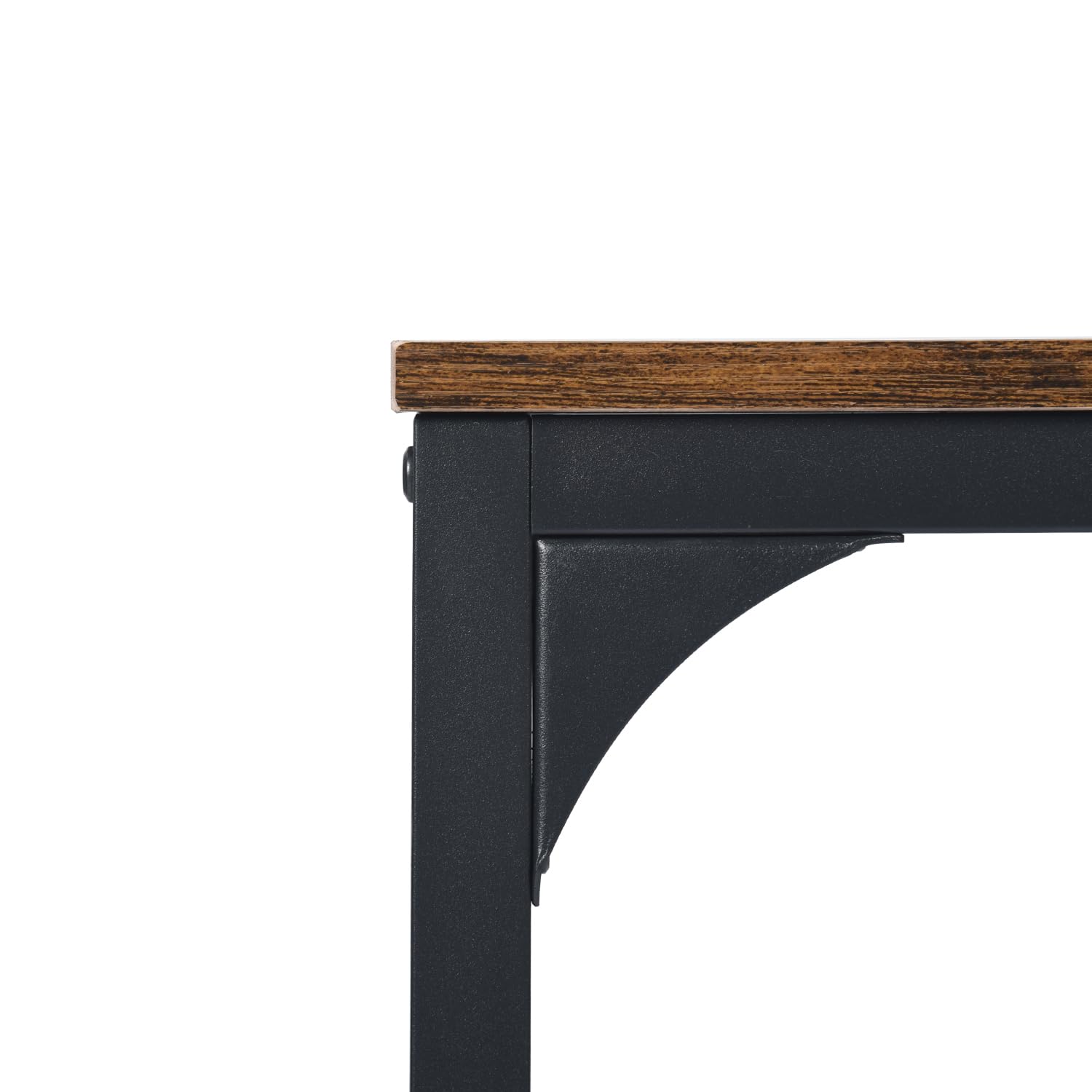 buybyroom Tavolo da bar con 4 sgabelli, Tavolo da pranzo, 100 x 60 x 90 cm, Design