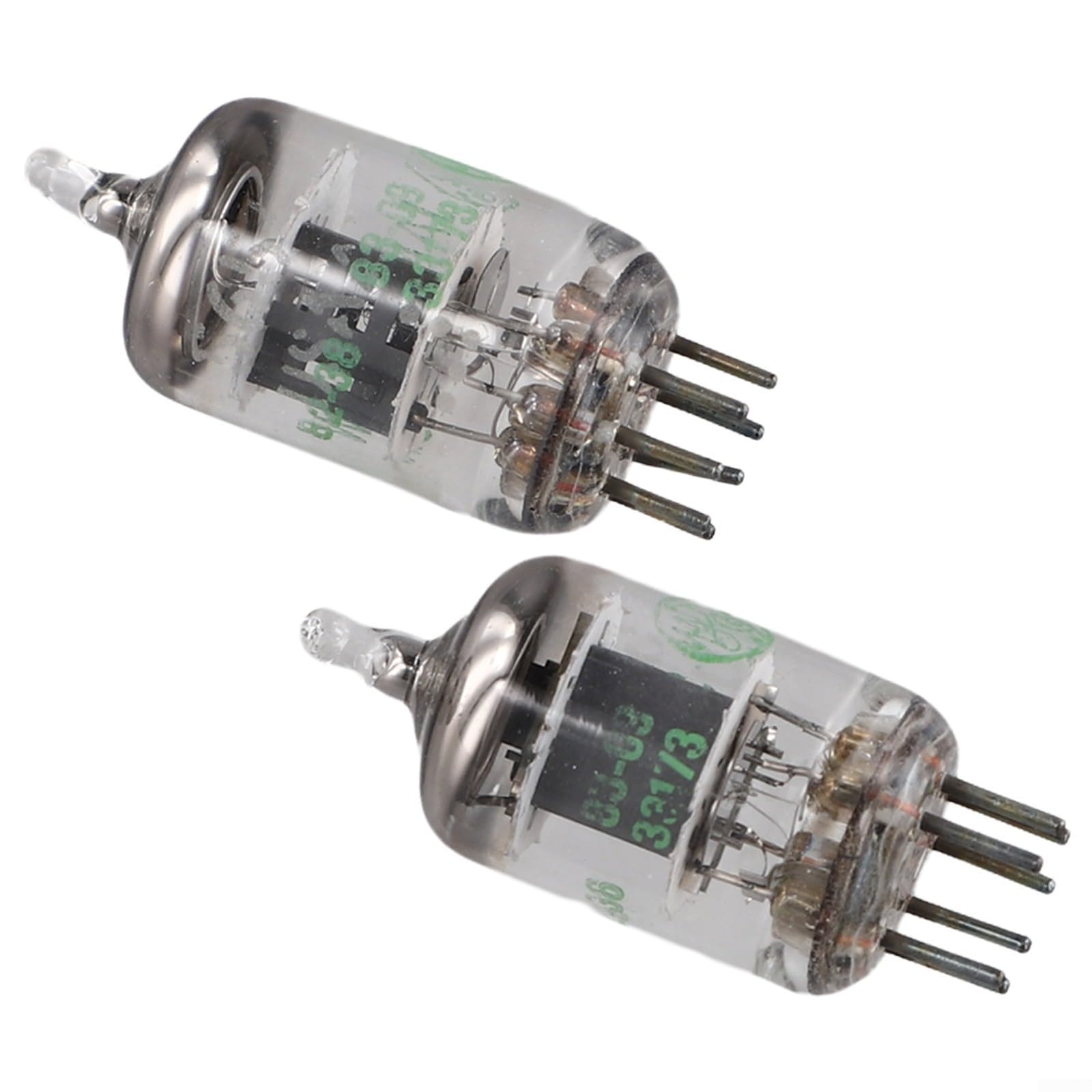 Vakuumröhren-Audio-Ventile mit 2 Stück für GE 5654W GE5654 Vakuumröhren-Tester Audio-Systeme